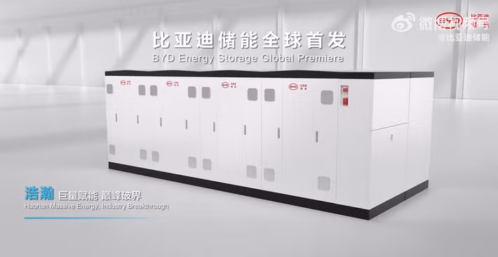 Haohan vượt trội so với Tesla Megapack 3 (3,9 MWh) và CATL Tener Stack (9 MWh).