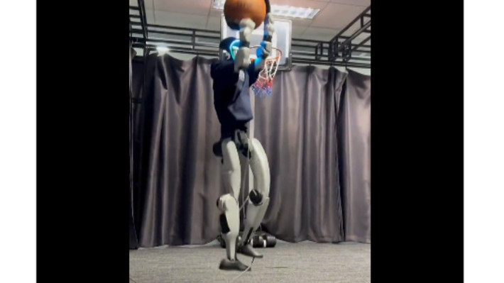 Công nghệ SkillMimic giúp AI bắt chước động tác con người rồi luyện tập trong môi trường mô phỏng.