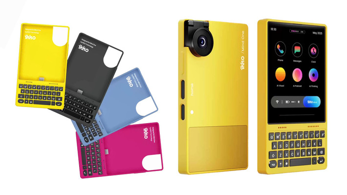 Ikko MindOne là chiếc điện thoại hình vuông hiếm hoi trên thị trường, kết hợp thiết kế độc lạ với tính năng hiện đại.