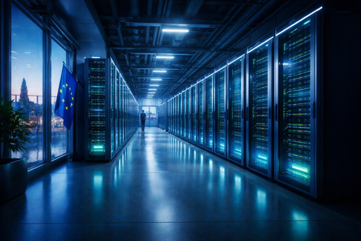 Toàn bộ cơ sở dùng năng lượng tái tạo, làm mát bằng nước sông và tái sử dụng nhiệt thải cho dân cư Munich.