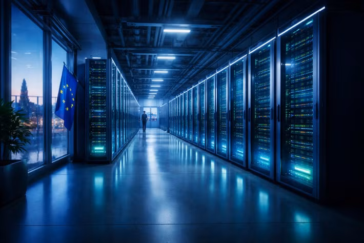 Toàn bộ cơ sở dùng năng lượng tái tạo, làm mát bằng nước sông và tái sử dụng nhiệt thải cho dân cư Munich.