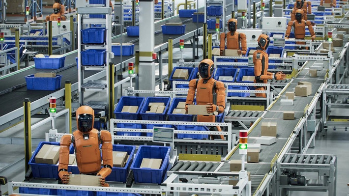 Một nhà máy smartphone ở Quảng Đông giảm từ 600 xuống 60 công nhân, năng suất tăng 250%.