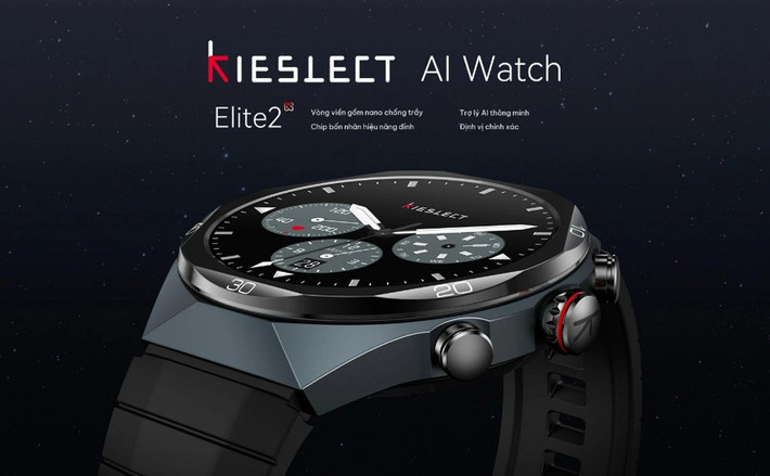 xemptyzKieslect Elite 2 được quảng bá là smartwatch AI hiếm hoi trong phân khúc tầm trung khi tích hợp trực tiếp ChatGPT.