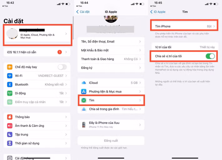 Find My còn hoạt động ngay cả khi máy offline nhờ mạng lưới thiết bị Apple, đồng thời kích hoạt Lost Mode để bảo vệ dữ liệu.