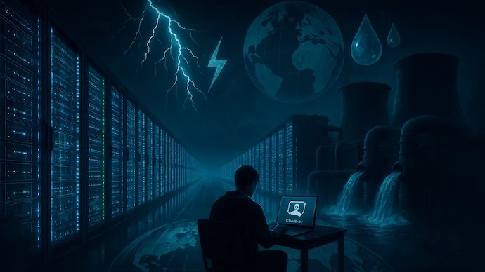 Một máy chủ Nvidia DGX A100 tiêu thụ tới 6,5 kilowatt, nhân lên hàng nghìn máy là con số khổng lồ.