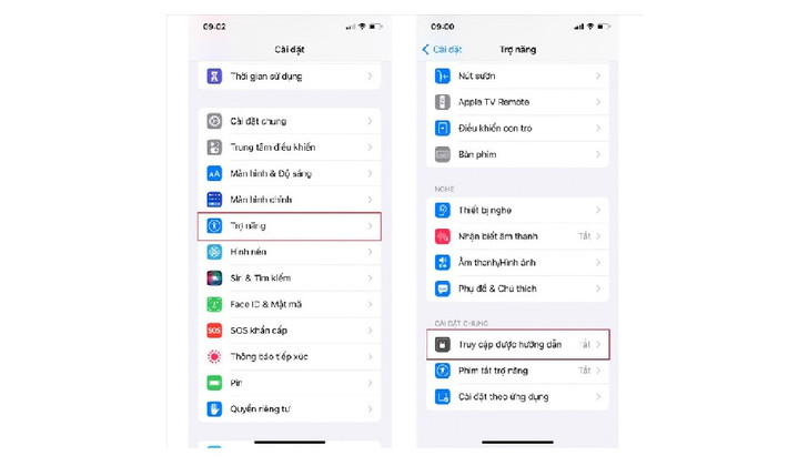 Trên iPhone, tính năng Truy cập được hướng dẫn cho phép khóa màn hình hiện tại chỉ bằng ba lần nhấn nút nguồn.