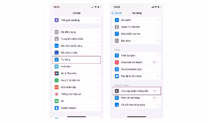 Trên iPhone, tính năng Truy cập được hướng dẫn cho phép khóa màn hình hiện tại chỉ bằng ba lần nhấn nút nguồn.