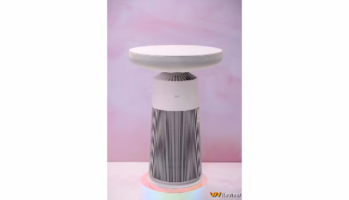 Máy vận hành êm ái chỉ 21dB, phù hợp cho phòng ngủ hoặc phòng khách cần không gian yên tĩnh.(Ảnh: Vnreview)