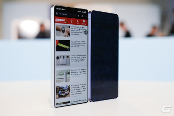 Privacy Display giúp bảo vệ thông tin cá nhân mà không ảnh hưởng chất lượng hình ảnh.(Ảnh: Genk)