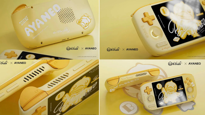 Phiên bản B.Duck gia nhập cùng các màu Aurora Black, Retro White và Retro Power.