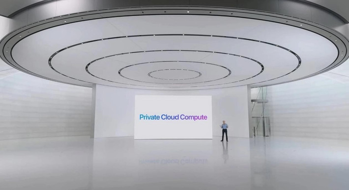 Mọi dữ liệu người dùng đều được bảo vệ nhờ nền tảng Private Cloud Compute với cơ chế mã hóa đầu cuối.