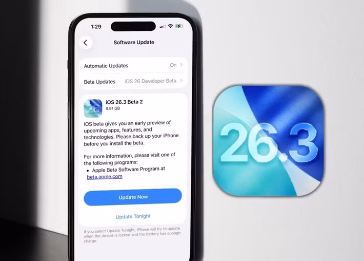 Apple được cho là sẽ tiếp tục gom các bản vá quan trọng vào iOS 26.3 thay vì duy trì các bản cập nhật nhỏ cho iOS 18.
