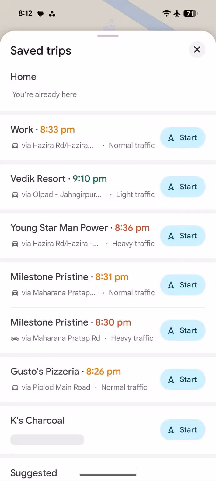 Đó cũng là lý do tính năng Saved Trips được đánh giá cao khi cho phép người dùng lưu sẵn các hành trình thường xuyên, từ đó dễ dàng kiểm tra thời gian di chuyển dự kiến và tình trạng giao thông chỉ với vài thao tác đơn giản mà không cần nhập lại địa chỉ mỗi ngày.