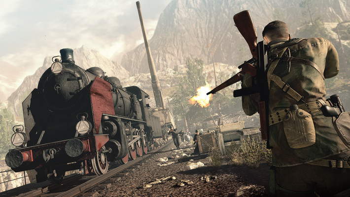3. Sniper Elite 4 mang đến trải nghiệm bắn tỉa chiến thuật căng thẳng giữa chiến trường Thế chiến II. Cơ chế kill cam đặc trưng khiến mỗi pha hạ gục trở nên mãn nhãn và đầy kịch tính.