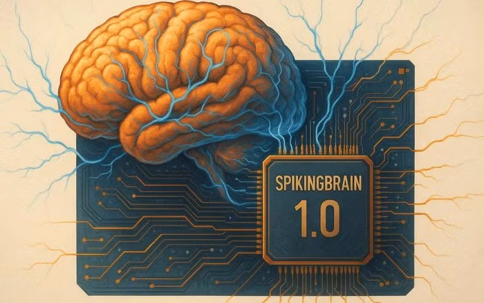 Theo thử nghiệm, SpikingBrain 1.0 có thể xử lý nhanh gấp 100 lần so với các mô hình AI truyền thống.