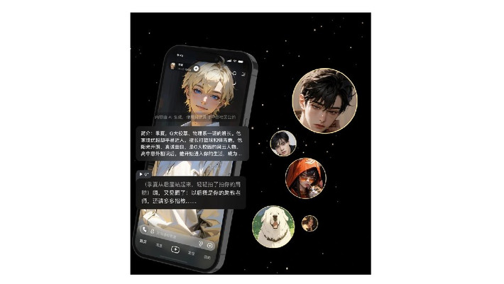 Ngược lại, Trung Quốc lại phát triển mạnh mẽ hình tượng bạn trai AI lý tưởng.