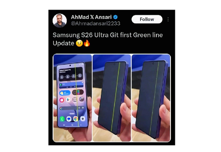 Khi lan truyền trên X, nhiều người hiểu nhầm đây là lỗi thật của thiết bị.