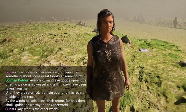 Tựa game tái hiện bối cảnh thời Đồ đá mới tại khu mộ đá Lindeskov Hestehave ở Đan Mạch bằng môi trường 3D chi tiết và chân thực.