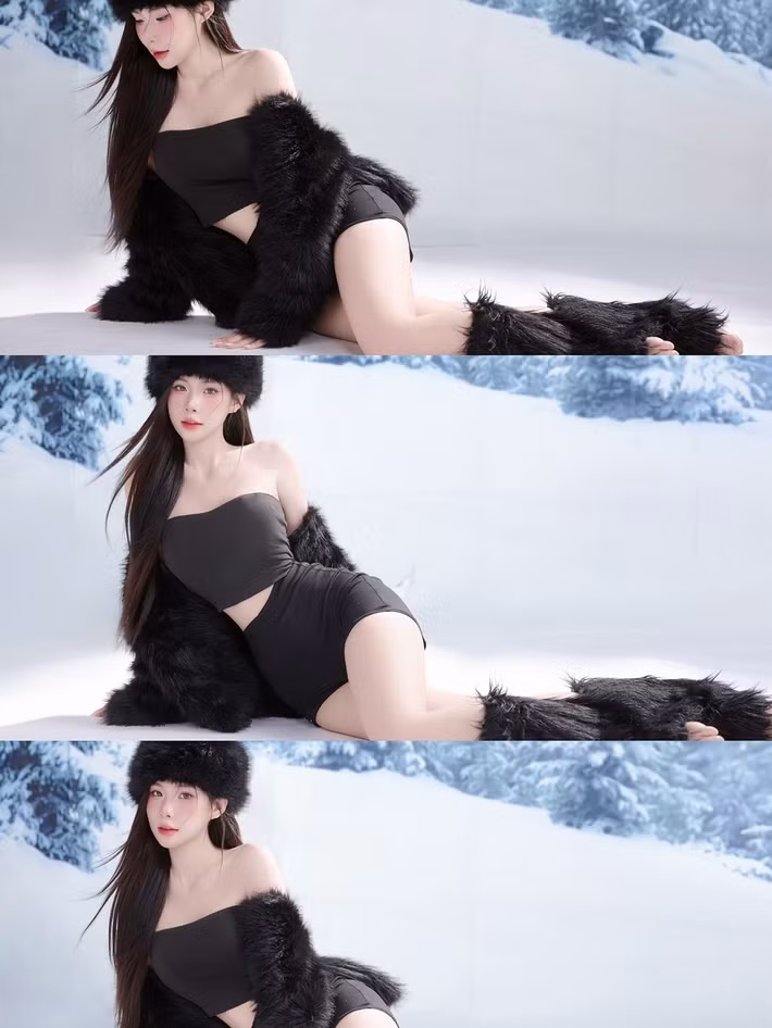 Nữ MC lựa chọn outfit bikini táo bạo, khoe vóc dáng thon gọn cùng thần thái tự tin, nhanh chóng chiếm trọn spotlight.