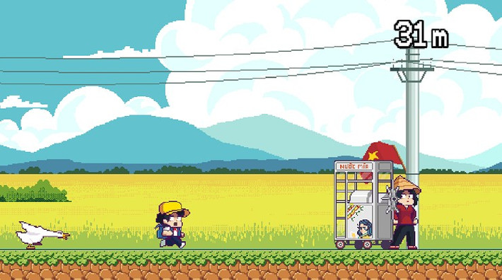 Gameplay thuộc thể loại endless runner, đơn giản nhưng cực kỳ gây nghiện.