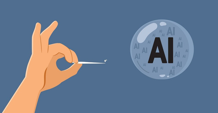 Tuy nhiên, giới tài chính lo ngại bong bóng AI khi chi phí vượt xa doanh thu và lợi nhuận.