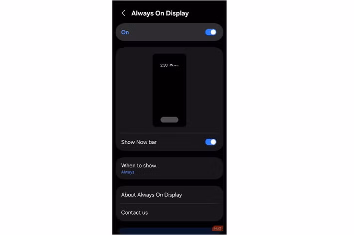 Giảm tần số quét từ 120Hz xuống 60Hz giúp pin bền hơn mà không ảnh hưởng nhiều.(Ảnh: MUO)
