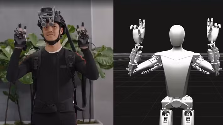 Nhân viên phải mặc đồ bó chuyển động, đeo camera và mang ba lô chứa thiết bị ghi hình nặng tới 18kg.