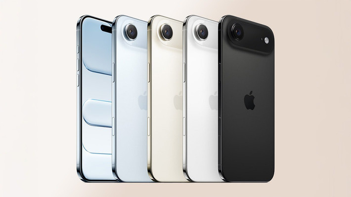 Apple vừa ra mắt iPhone Air với độ dày chỉ 5,6mm và trọng lượng 165 gram.