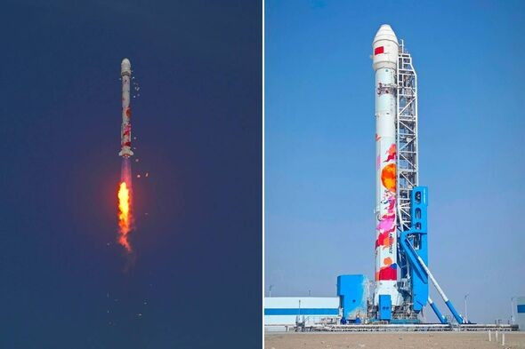 Mỗi vệ tinh chứa mô hình AI 8 tỷ tham số, xử lý tới 744 TOPS và có thể tăng lên 5 petaOPS khi kết hợp. (Ảnh: Daily Express)