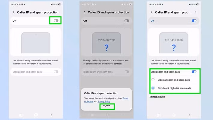 Người dùng cũng có thể tùy chỉnh mức độ bảo vệ, từ chỉ chặn cuộc gọi rủi ro cao đến lọc toàn bộ số lạ, tùy theo nhu cầu cá nhân và mức độ riêng tư mong muốn.