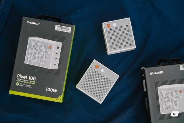 SHARGE Pixel 100 và Pixel 140 gây chú ý với thiết kế đẹp, nhỏ gọn và công suất mạnh mẽ. (Ảnh: Genk)