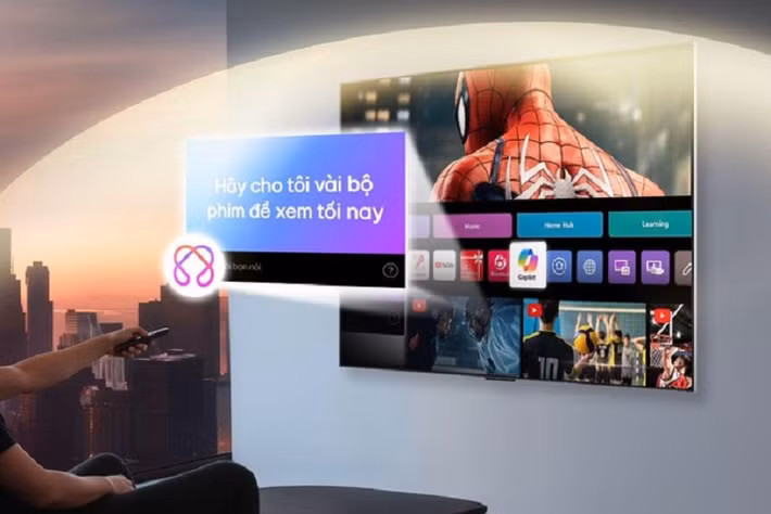 Trí tuệ nhân tạo thấu cảm cùng chip AI α11 Gen 2 giúp OLED evo AI tự động tối ưu hình ảnh và âm thanh theo nội dung đang xem.