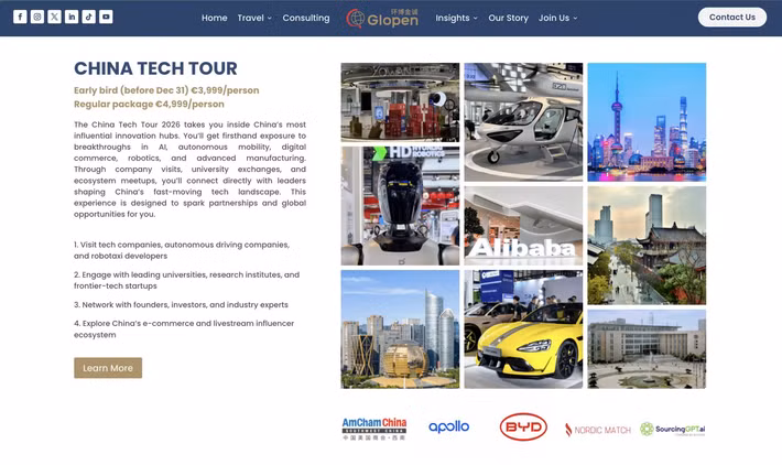 Không chỉ đơn thuần là những chuyến tham quan, các tour công nghệ còn mang đến cơ hội hiếm có để gặp gỡ lãnh đạo doanh nghiệp, tham gia các phiên hỏi đáp riêng tư và tiếp cận trực tiếp hệ sinh thái đổi mới sáng tạo đang phát triển với tốc độ chóng mặt tại các thành phố như Thượng Hải, Hàng Châu và Thâm Quyến.
