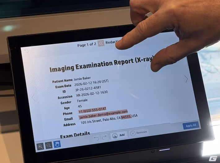 Tại sự kiện HP Imagine 2026, HP cho thấy máy in sẽ trở thành cầu nối giữa thế giới số và vật lý.(Ảnh: Genk)