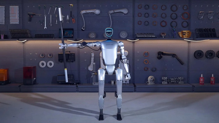 Với giá bán khoảng 13.000 USD, G1 mở ra bước đột phá trong ứng dụng robot hình người vào đời sống.s