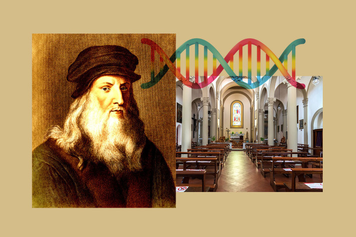 Nhóm tác giả đã dựng lại phả hệ kéo dài gần 700 năm của gia tộc da Vinci, qua 21 thế hệ và hơn 400 cá nhân. (Ảnh: The Times)