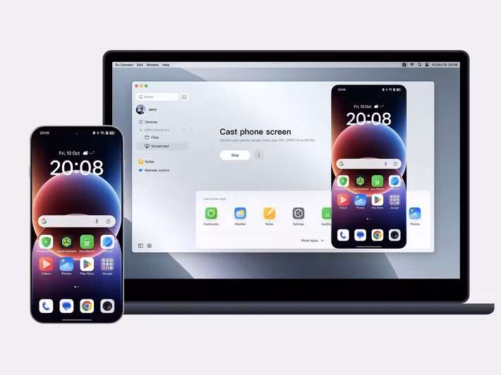 Màn hình Always-On hiển thị toàn bộ hình nền, cùng Flux Home Screen linh hoạt hơn.