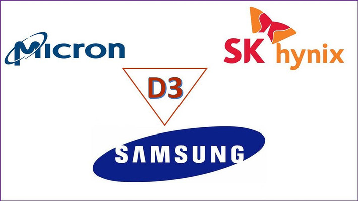 Bộ ba SK Hynix, Samsung và Micron chiếm hơn 90% sản lượng chip nhớ toàn cầu.