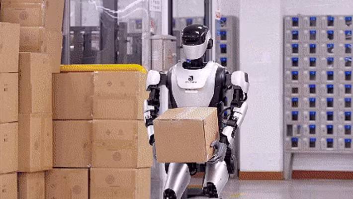 Nhân vật trung tâm của dự án là Kuafu, robot cao 1,66m tích hợp 5G-A, phải lặp đi lặp lại một thao tác hơn 1.200 lần để ghi nhớ lực tay và vị trí đồ vật.