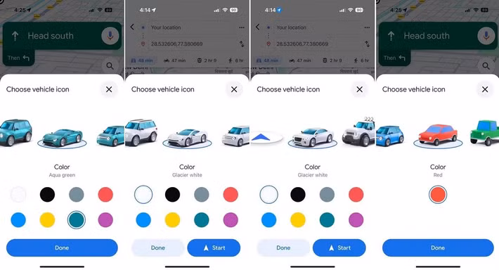 Trong phiên bản Google Maps 25.42.02.817770306, tùy chọn này được chuyển sang mục Your vehicles trong phần cài đặt, ngay cạnh loại nhiên liệu.