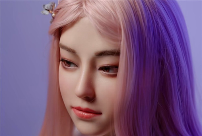 Phần đầu của Moya tích hợp 25 bộ truyền động giúp mô phỏng biểu cảm khuôn mặt tinh vi, trong khi cơ thể có 16 khớp cho dáng đi giống người tới 92%.(Ảnh: Sohu)