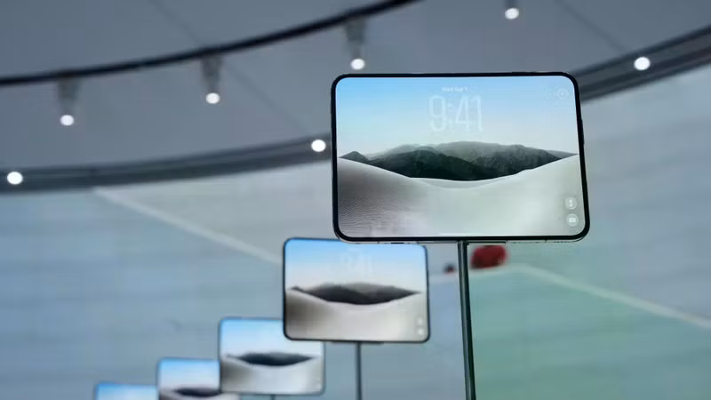 Apple chính thức gia nhập thị trường điện thoại gập