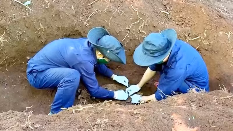 Quy tập 4 hài cốt liệt sĩ hi sinh tại nước bạn Lào
