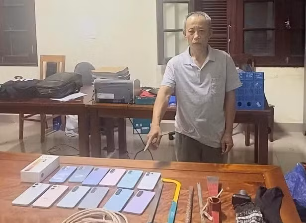 Siêu trộm điện thoại “sa lưới” Công an Quảng Trị