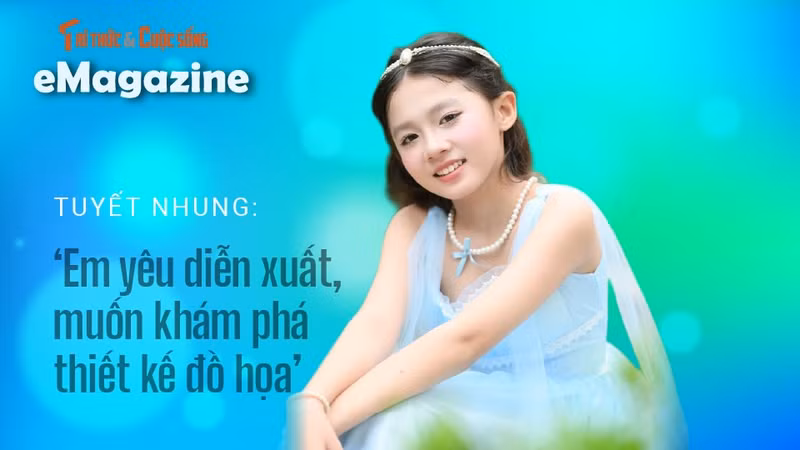 [e-Magazine] Tuyết Nhung: ‘Em yêu diễn xuất, muốn khám phá thiết kế đồ họa’