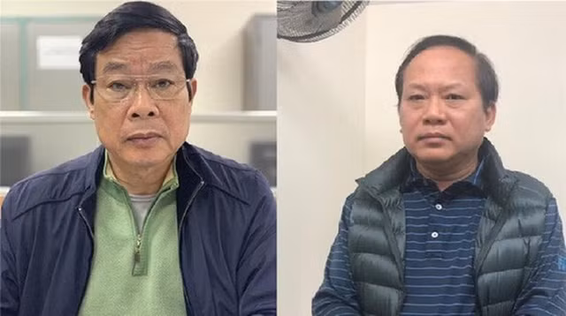 Chùm ảnh: 2 cựu bộ trưởng Nguyễn Bắc Son, Trương Minh Tuấn hầu tòa - Hình 6 Chum anh: 2 cuu bo truong Nguyen Bac Son, Truong Minh Tuan hau toa-Hinh-6