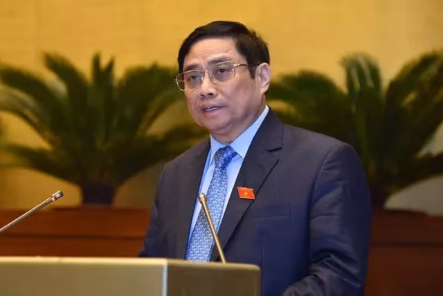 Thủ tướng Phạm Minh Chính lần đầu trả lời chất vấn Thu tuong Pham Minh Chinh lan dau tra loi chat van