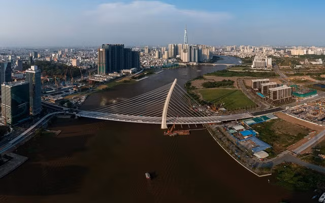 Cầu Thủ Thiêm 2 thúc đẩy loạt dự án bất động sản khu Đông Cau Thu Thiem 2 thuc day loat du an bat dong san khu Dong
