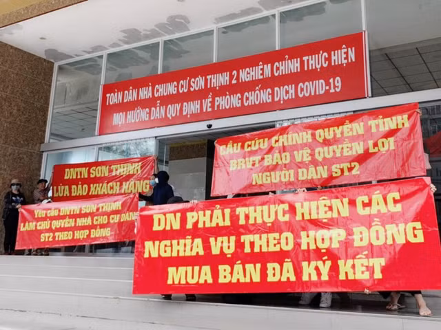 Công an tìm người đã mua căn hộ tại dự án Sơn Thịnh 3 Cong an tim nguoi da mua can ho tai du an Son Thinh 3
