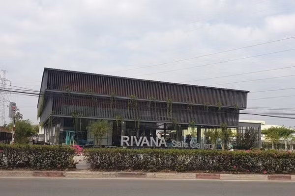 Chủ đầu tư dự án Rivana bị phạt vì xây dựng nhà mẫu không phép Chu dau tu du an Rivana bi phat vi xay dung nha mau khong phep